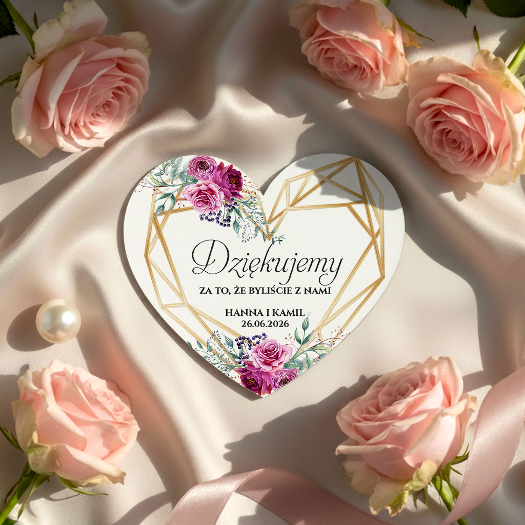 Magnesy z podziękowaniem - Ariana2