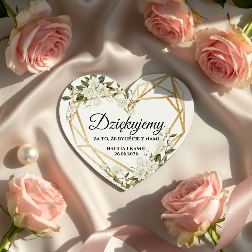 Magnesy z podziękowaniem - Ariana2