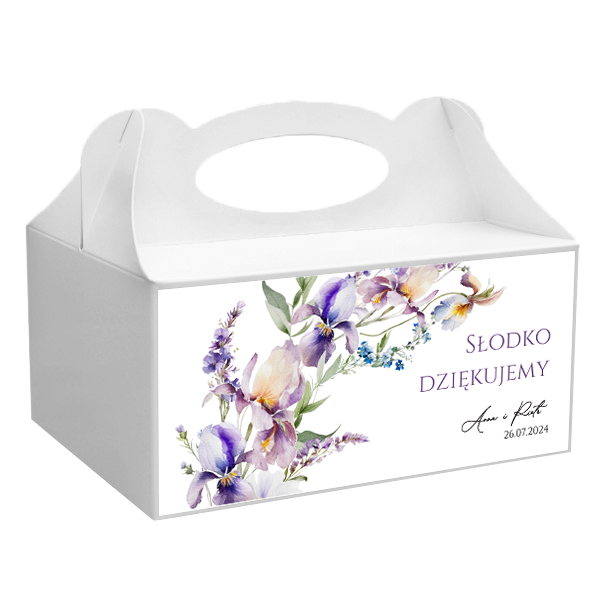 Naklejki na ciasto Iris