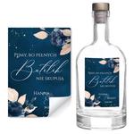 Naklejki na wódkę weselną 8szt - Megan