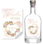 Naklejki na butelki Adela