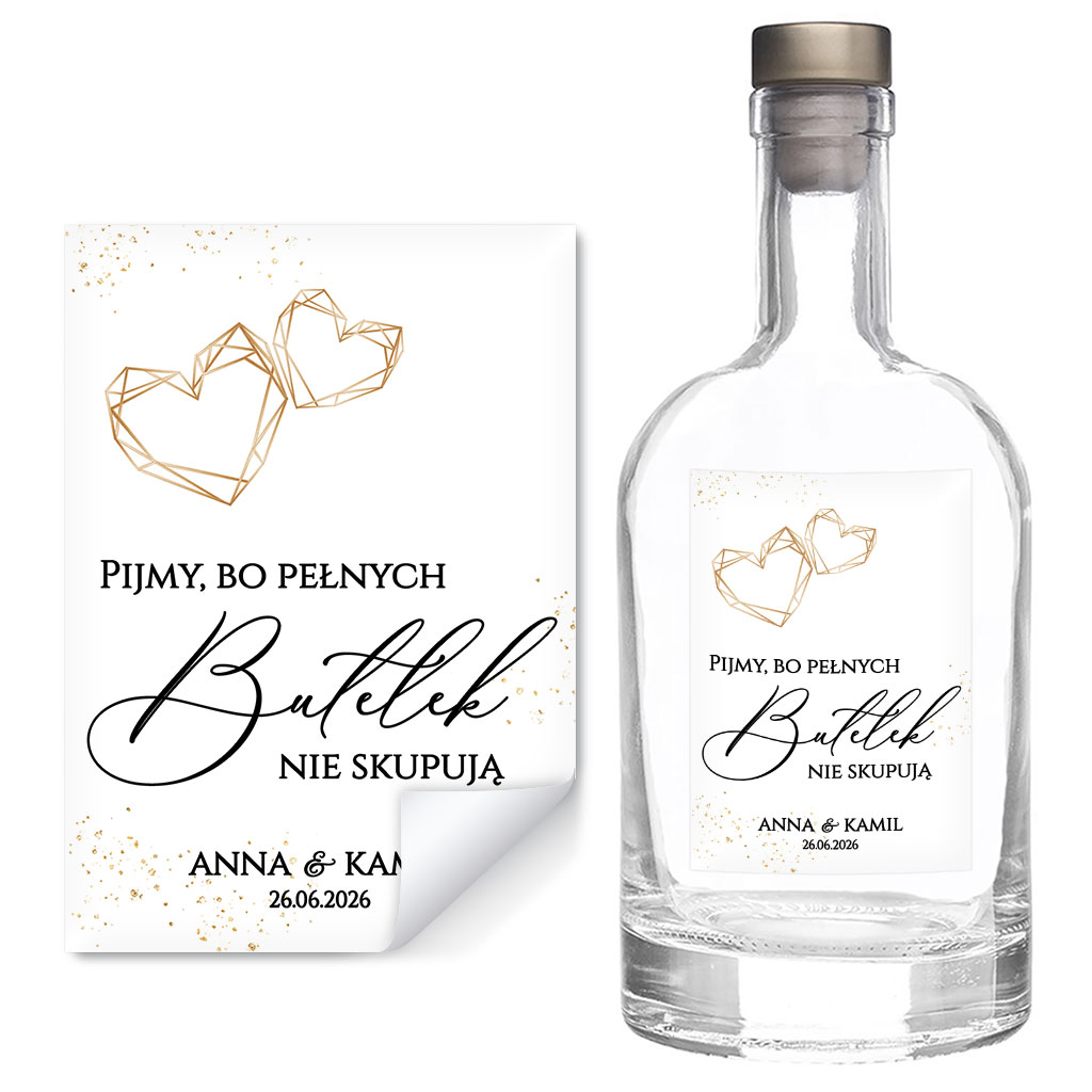 Naklejki na butelki Ariana