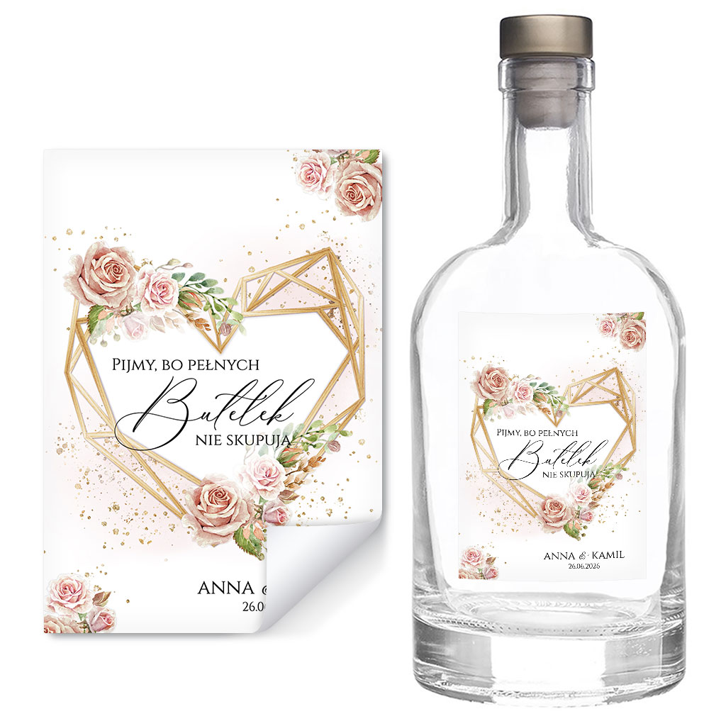 Naklejki na butelki Ariana2