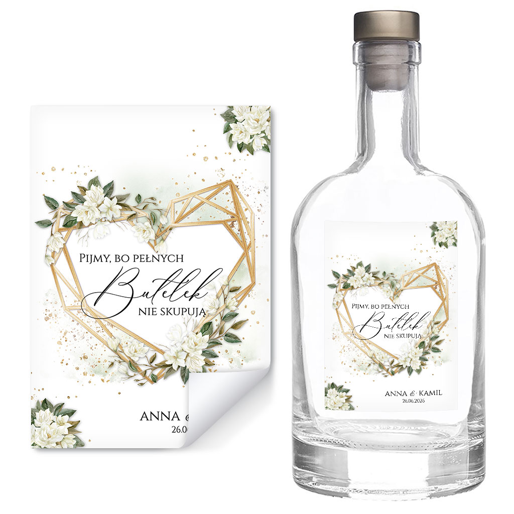 Naklejki na butelki Ariana2