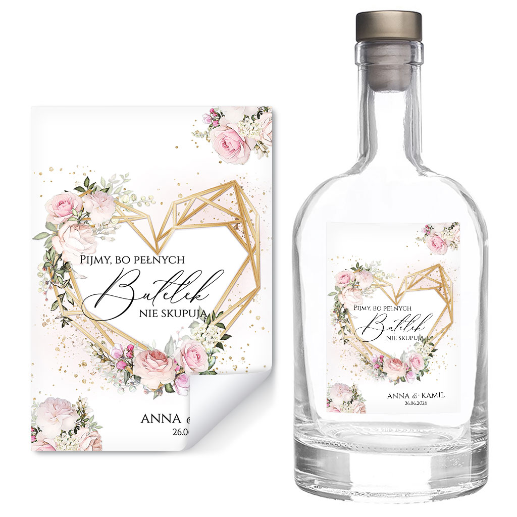 Naklejki na butelki Ariana2