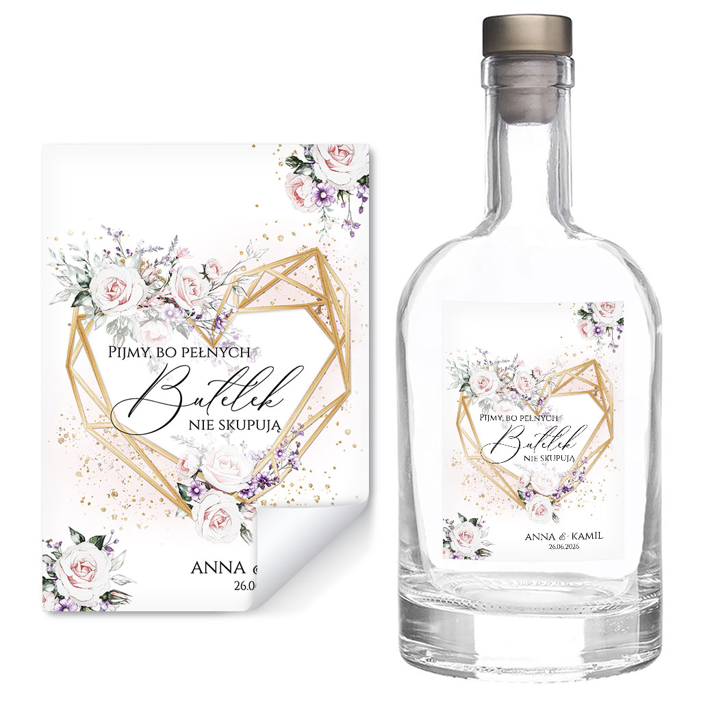 Naklejki na butelki Ariana2