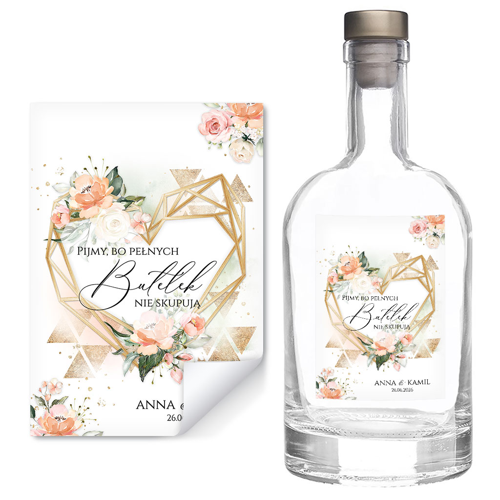 Naklejki na butelki Ariana2