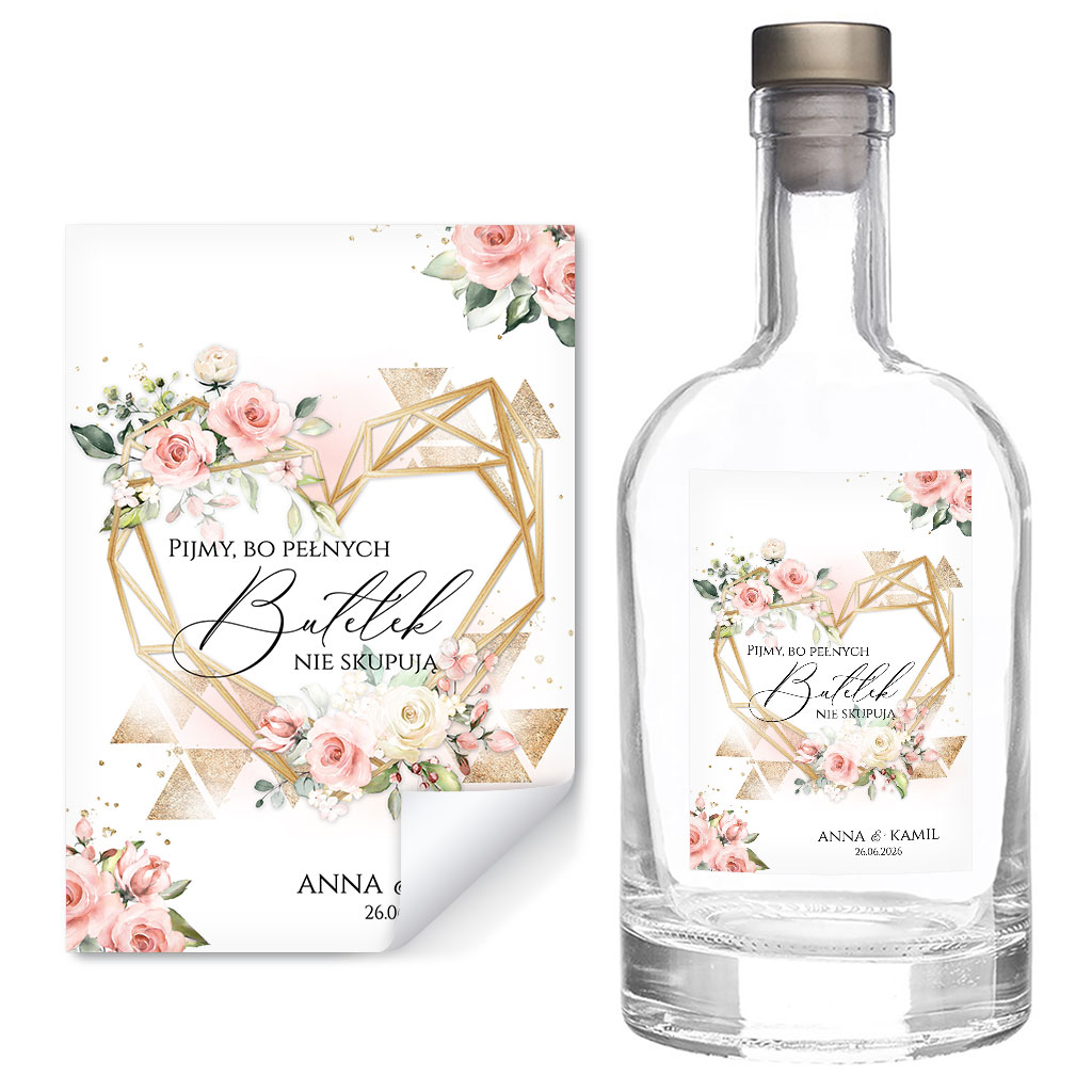 Naklejki na butelki Ariana2