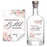Naklejki na butelki Rose