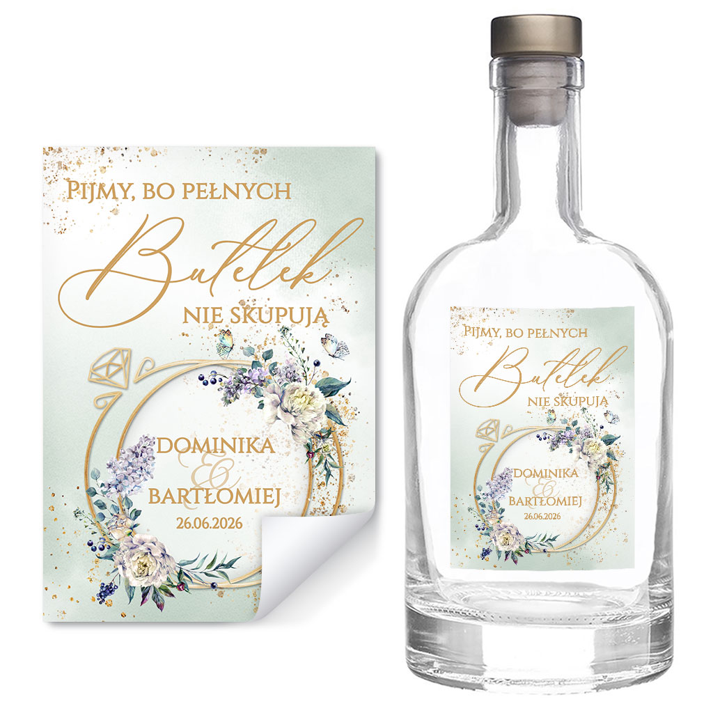 Naklejki na butelki Stella