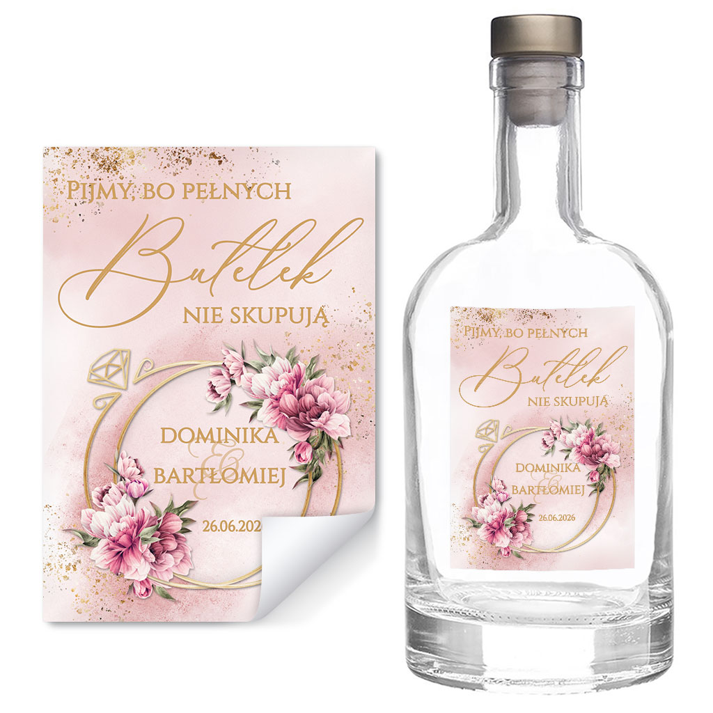 Naklejki na butelki Stella