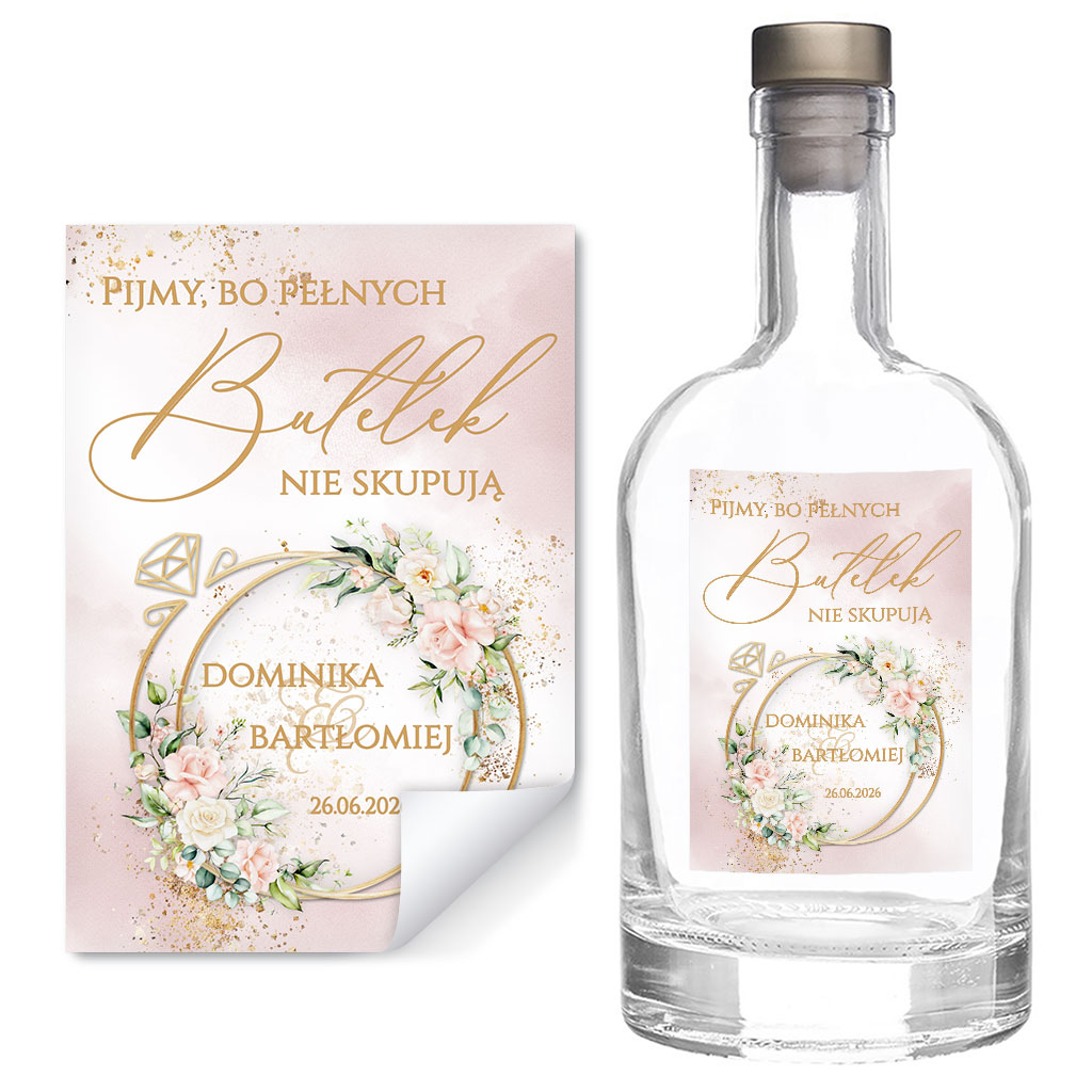 Naklejki na butelki Stella