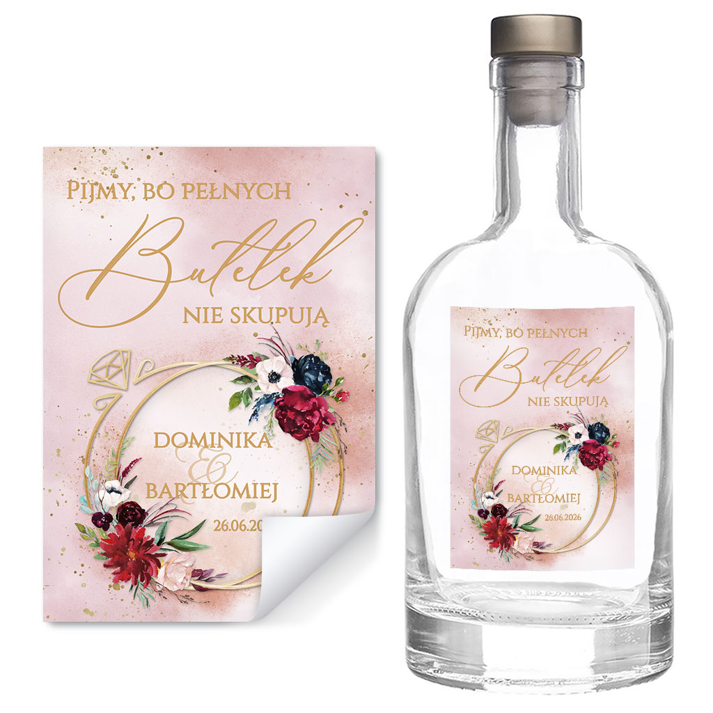 Naklejki na butelki Stella