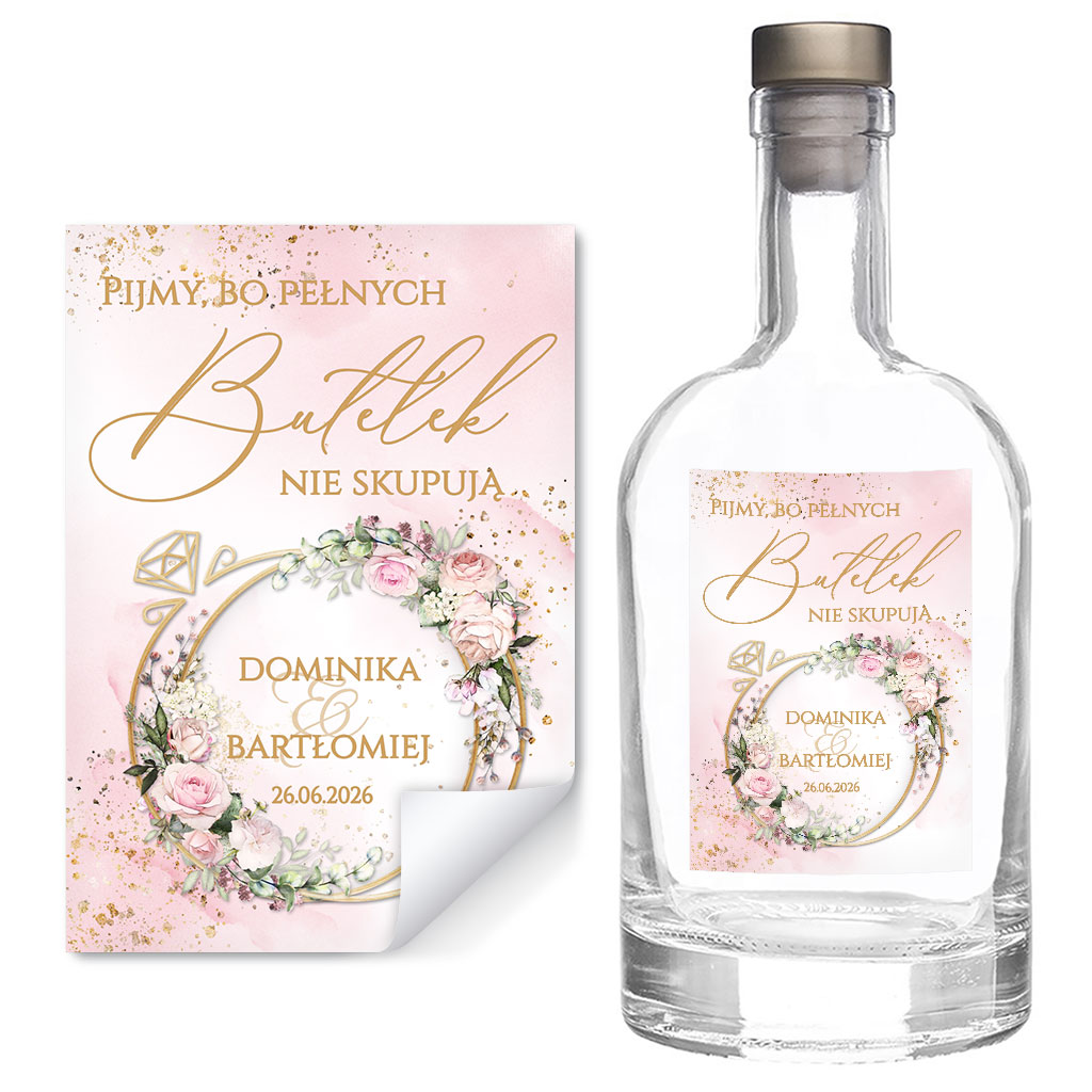 Naklejki na butelki Stella