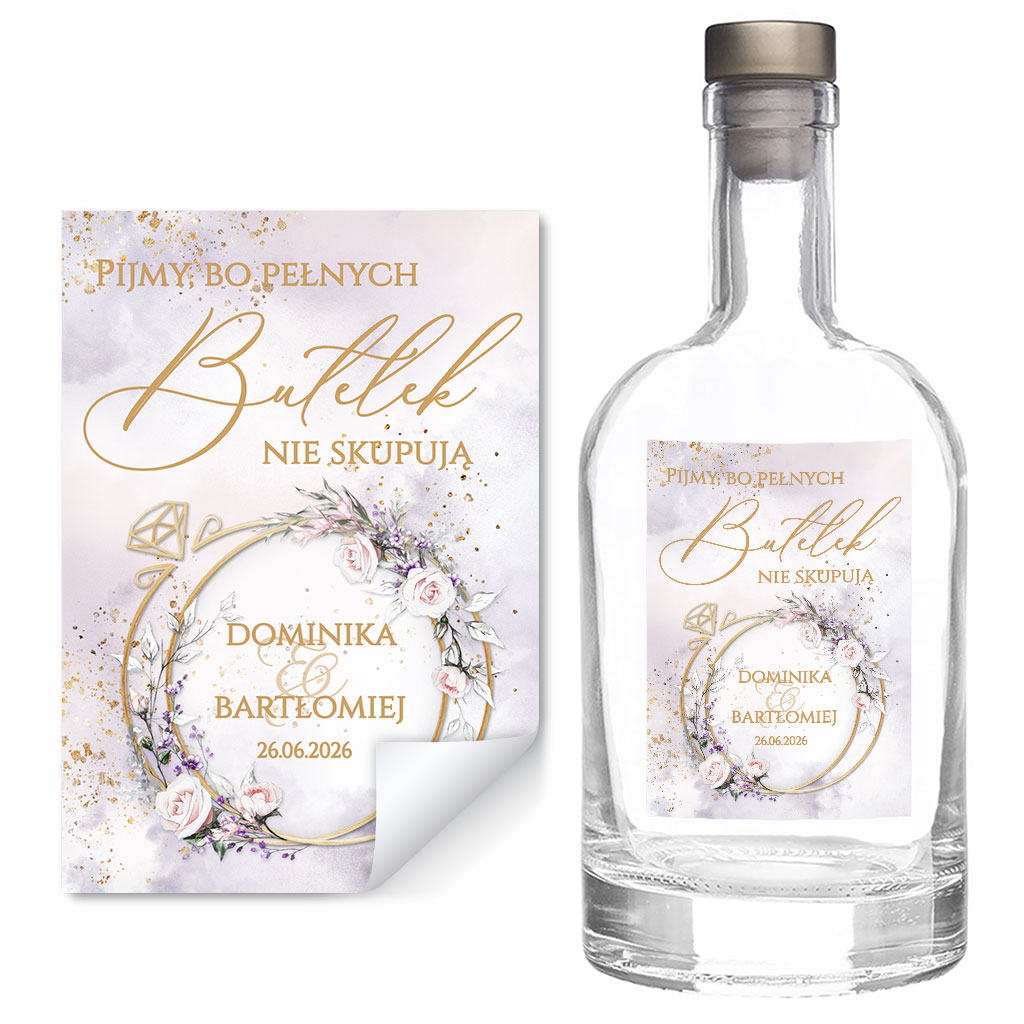 Naklejki na butelki Stella