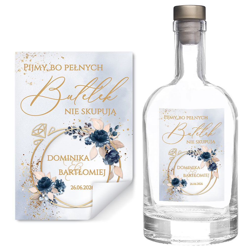 Naklejki na butelki Stella