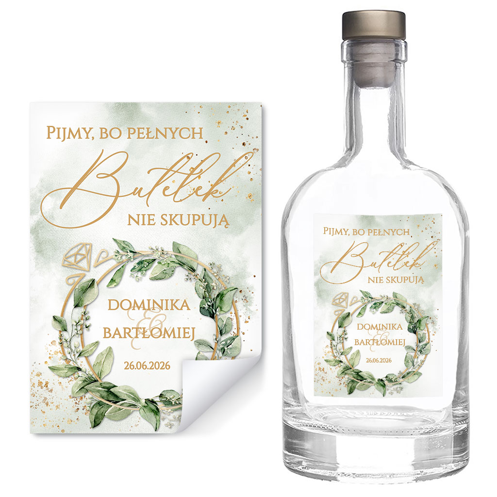 Naklejki na butelki Stella