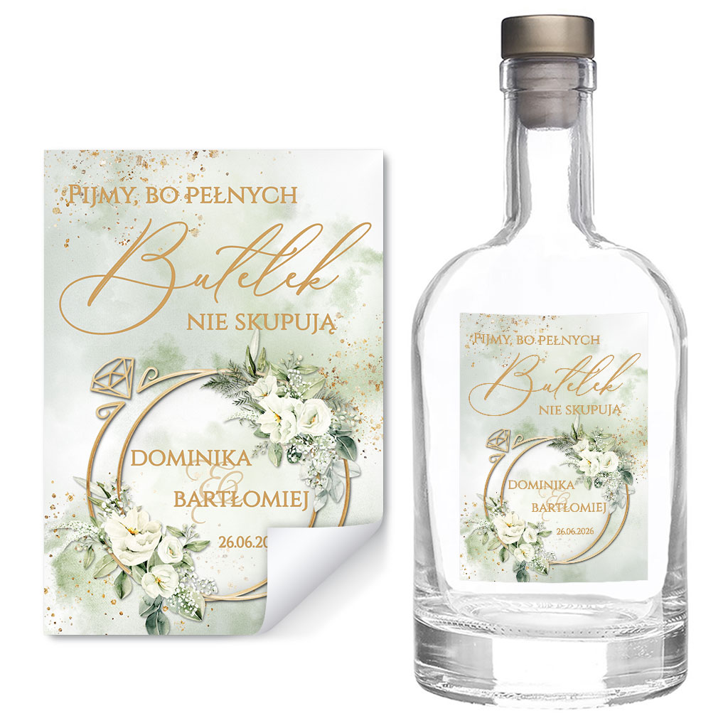 Naklejki na butelki Stella