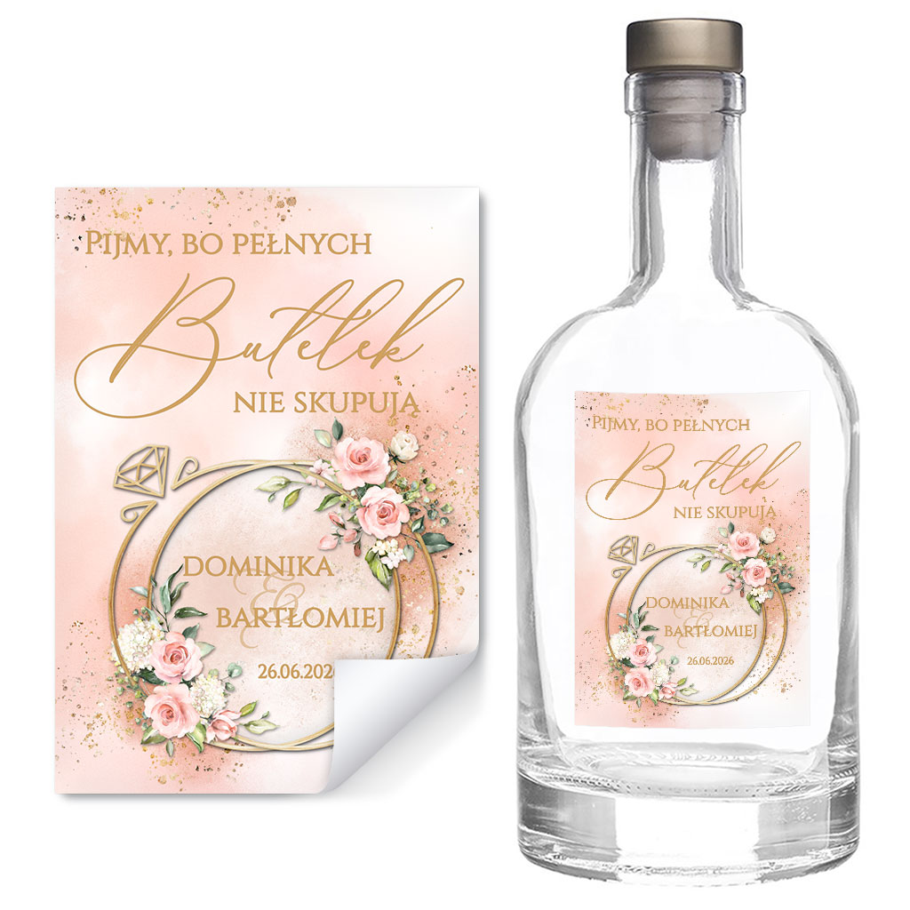 Naklejki na butelki Stella