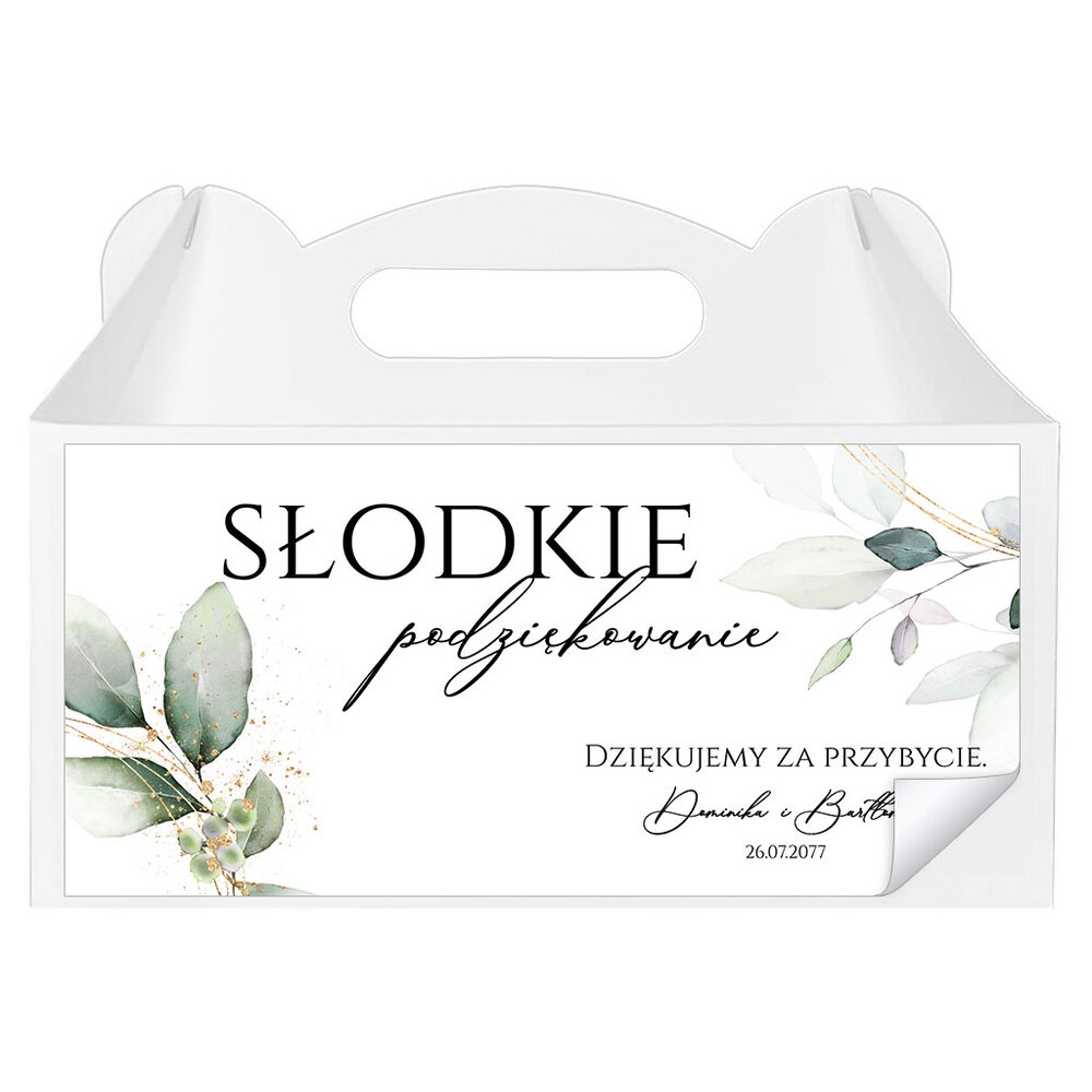 Naklejki na ciasto Eukaliptus