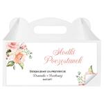 Naklejki na pudełka na ciasto 3 szt. - Julia