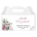 Naklejki na pudełka na ciasto 3 szt. - Julia