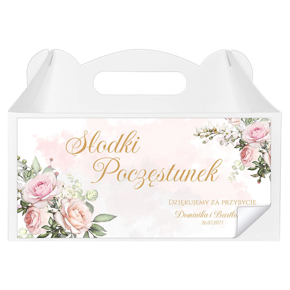 Naklejki na ciasto Rose