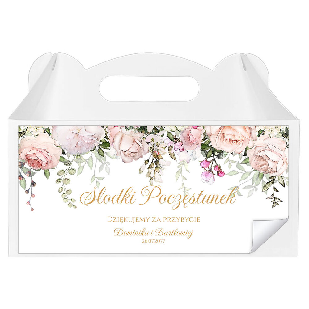 Naklejki na ciasto Rose