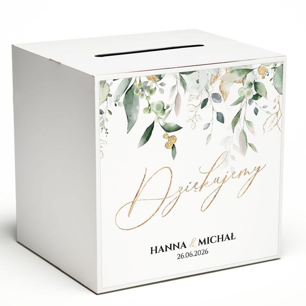 Pudełko na koperty – Eukaliptus
