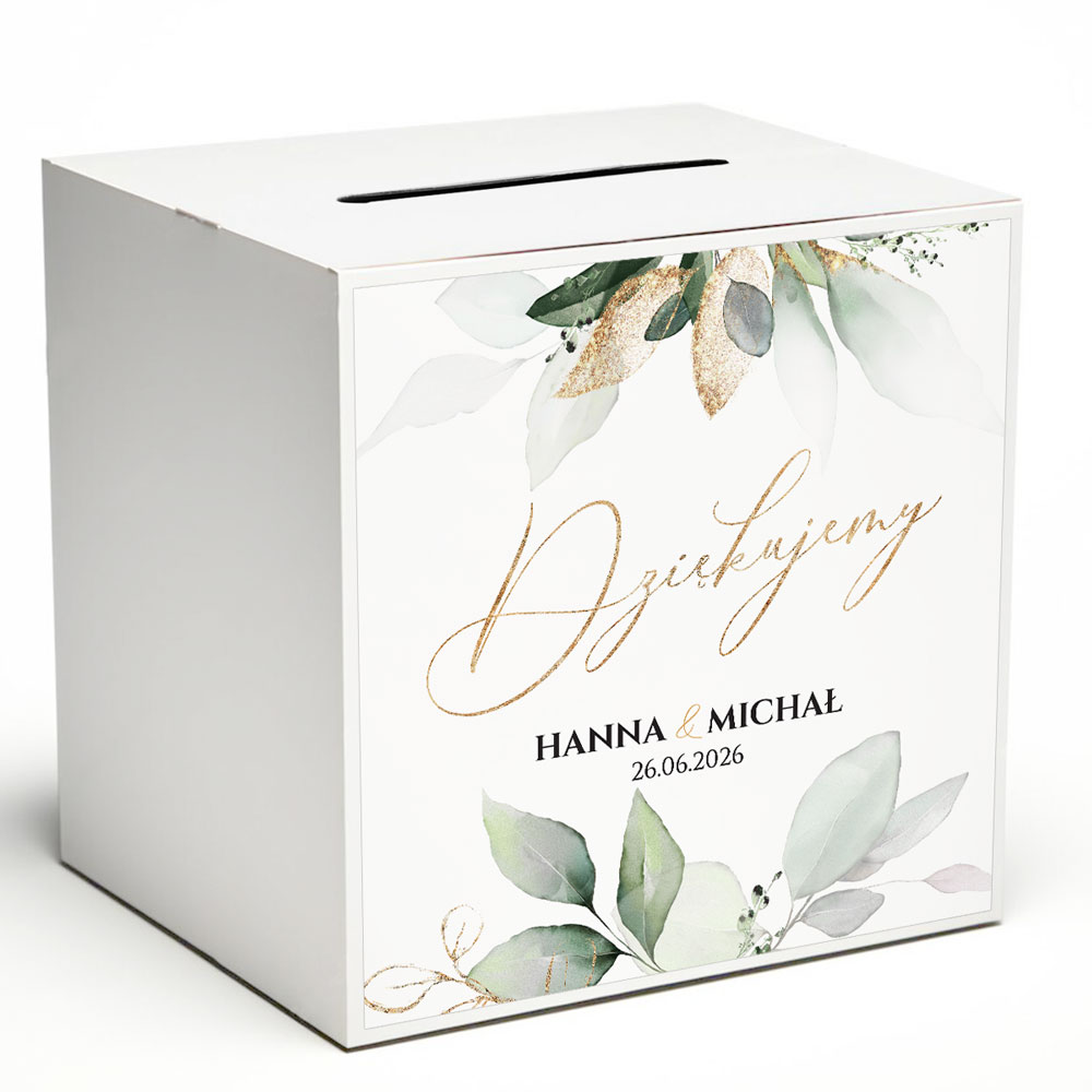 Pudełko na koperty – Eukaliptus