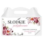 Naklejki na pudełka na ciasto 3 szt. - Milana