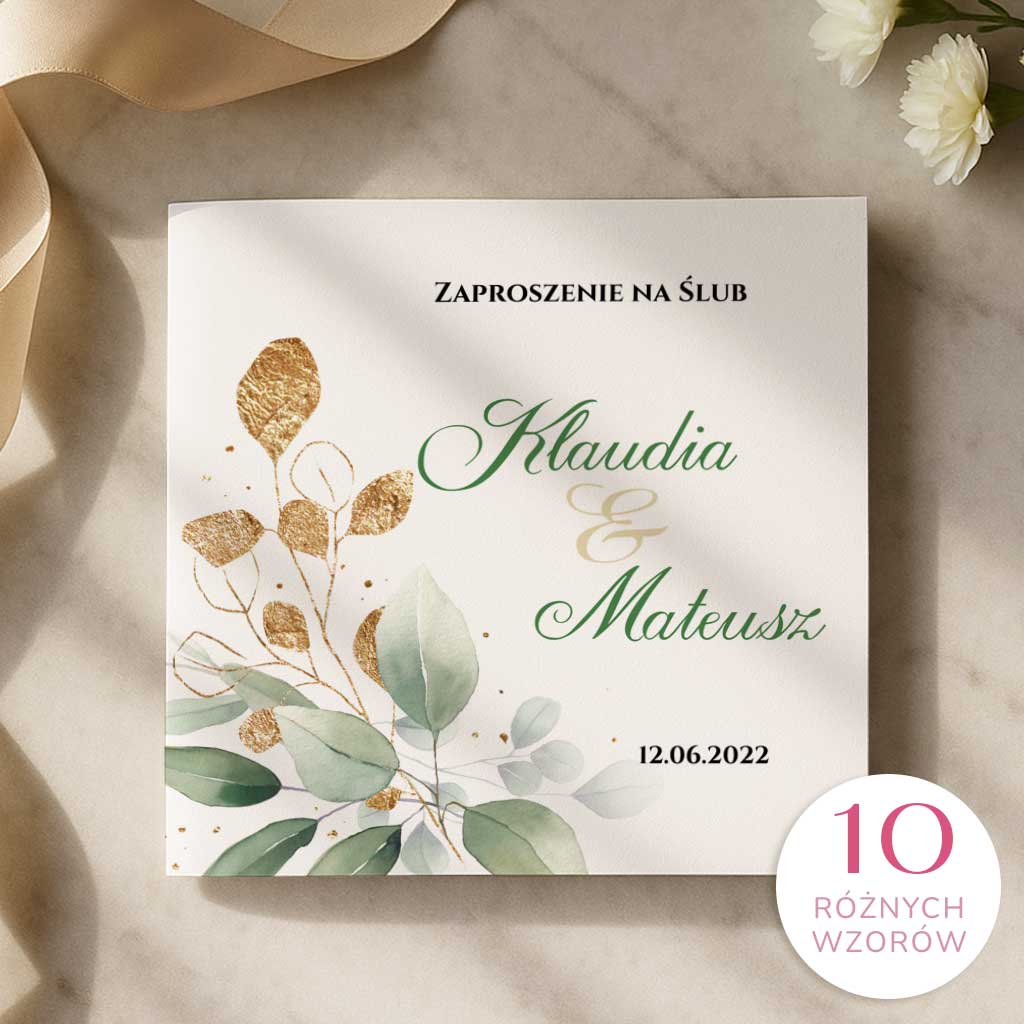 Zaproszenia Ślubne Asteria