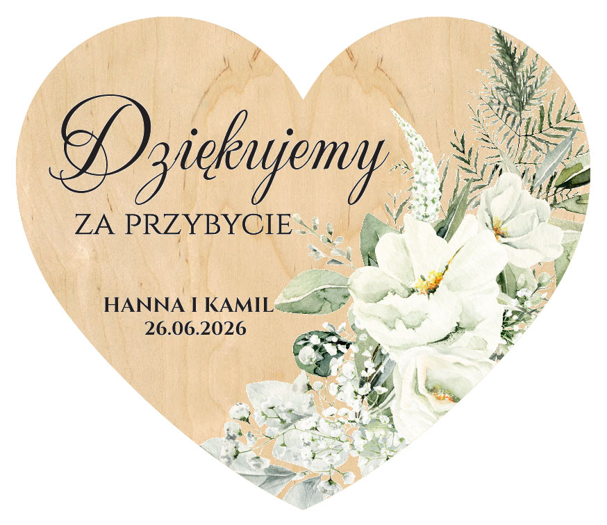 Podziękowania dla gości Gipsówka