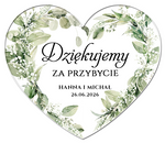 Magnesy z podziękowaniem - Gipsówka