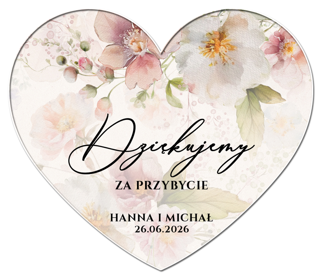 Podziękowania dla gości Diana