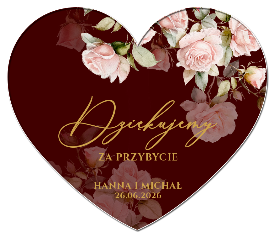 Podziękowania dla gości - Ingrid