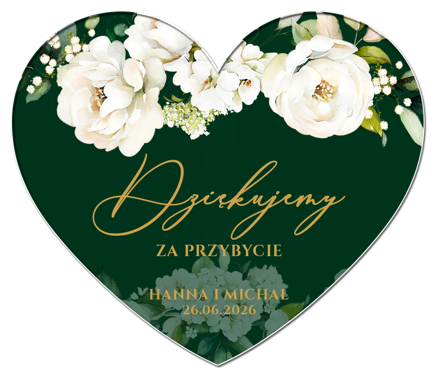 Podziękowania dla gości - Ingrid