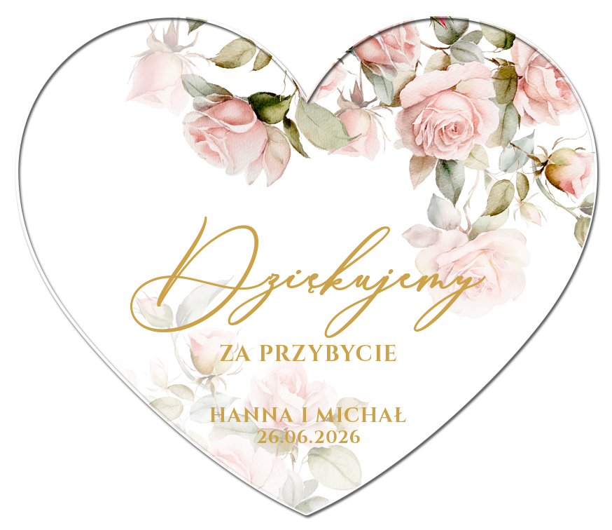 Podziękowania dla gości - Ingrid