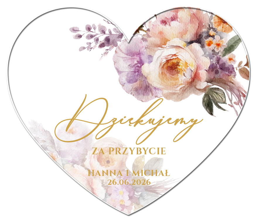 Podziękowania dla gości - Ingrid