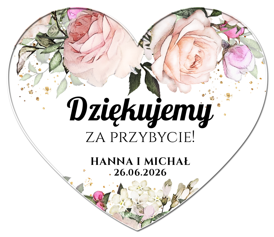 Podziękowania dla gości Irma