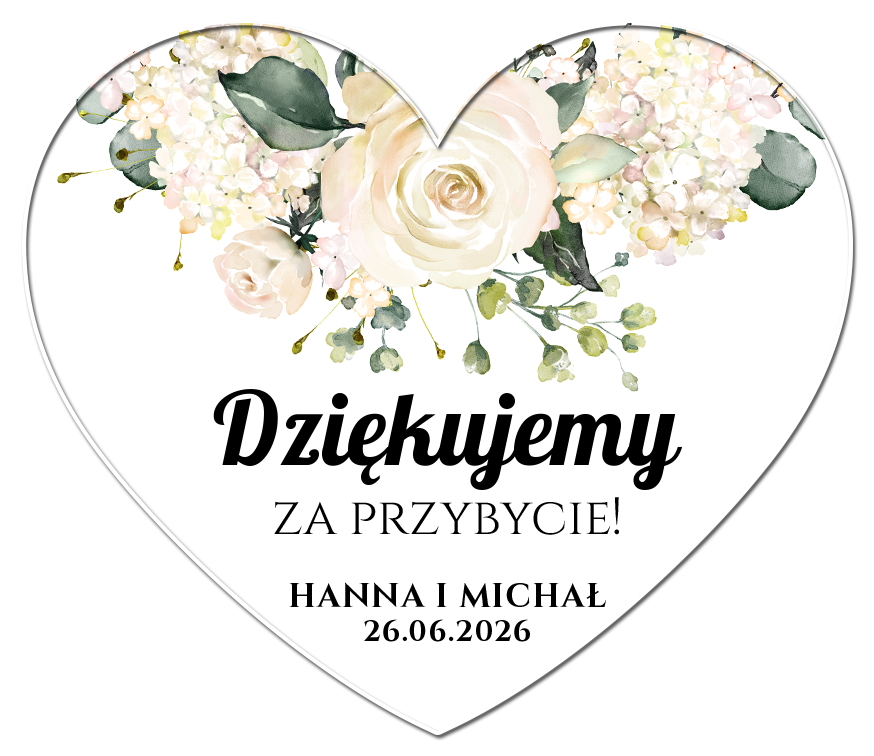 Podziękowania dla gości Irma