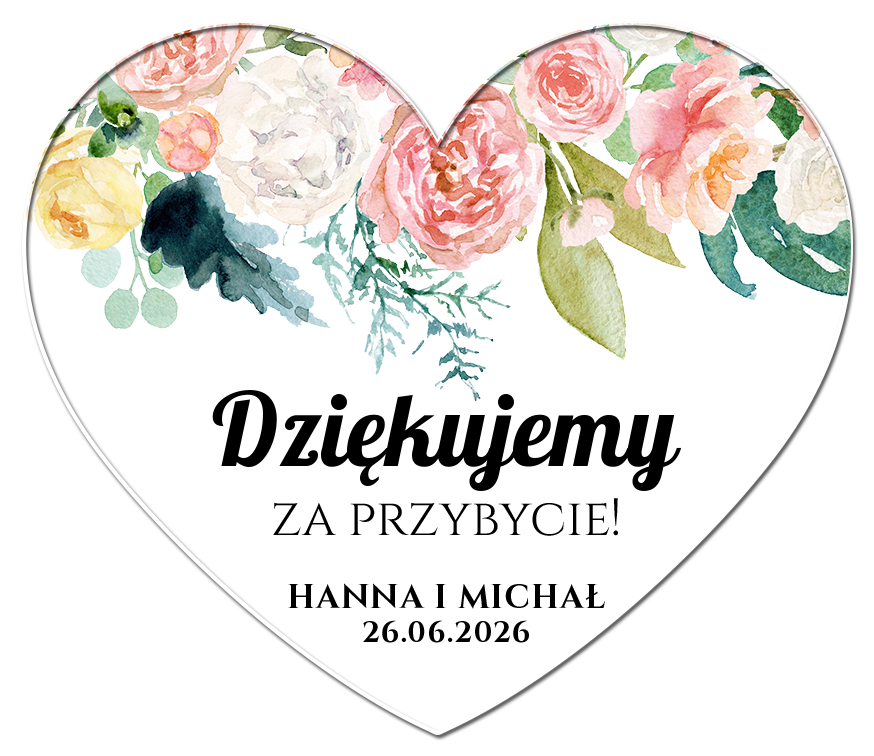 Podziękowania dla gości Irma