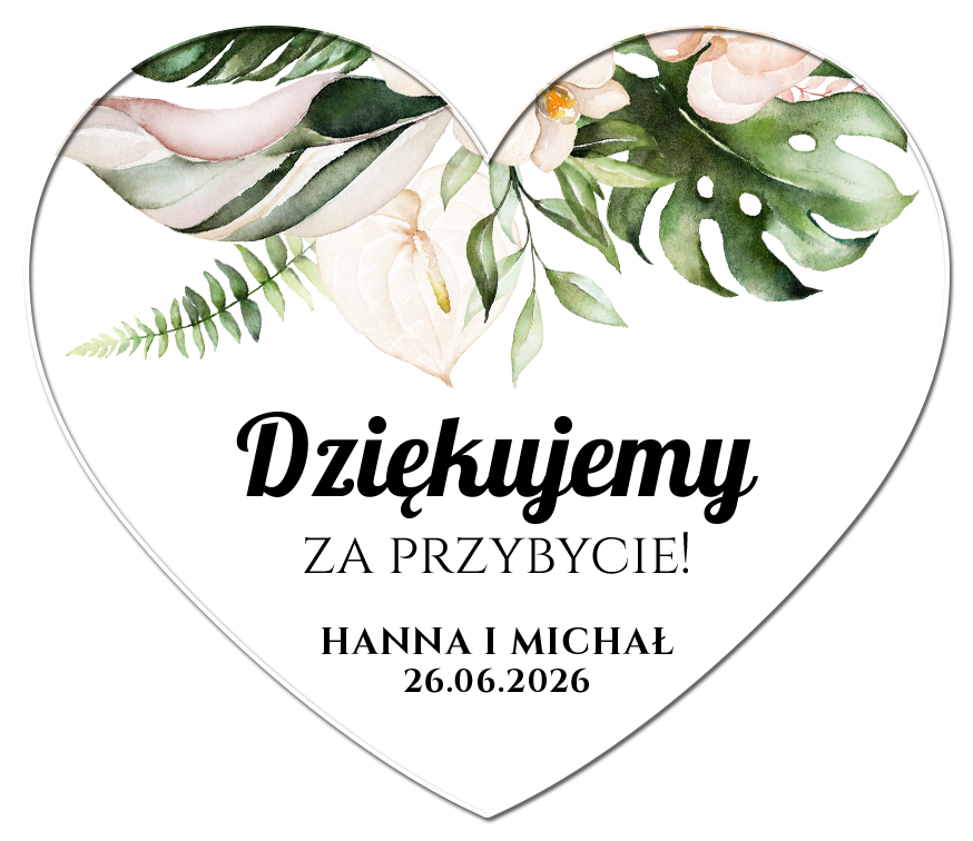 Podziękowania dla gości Irma