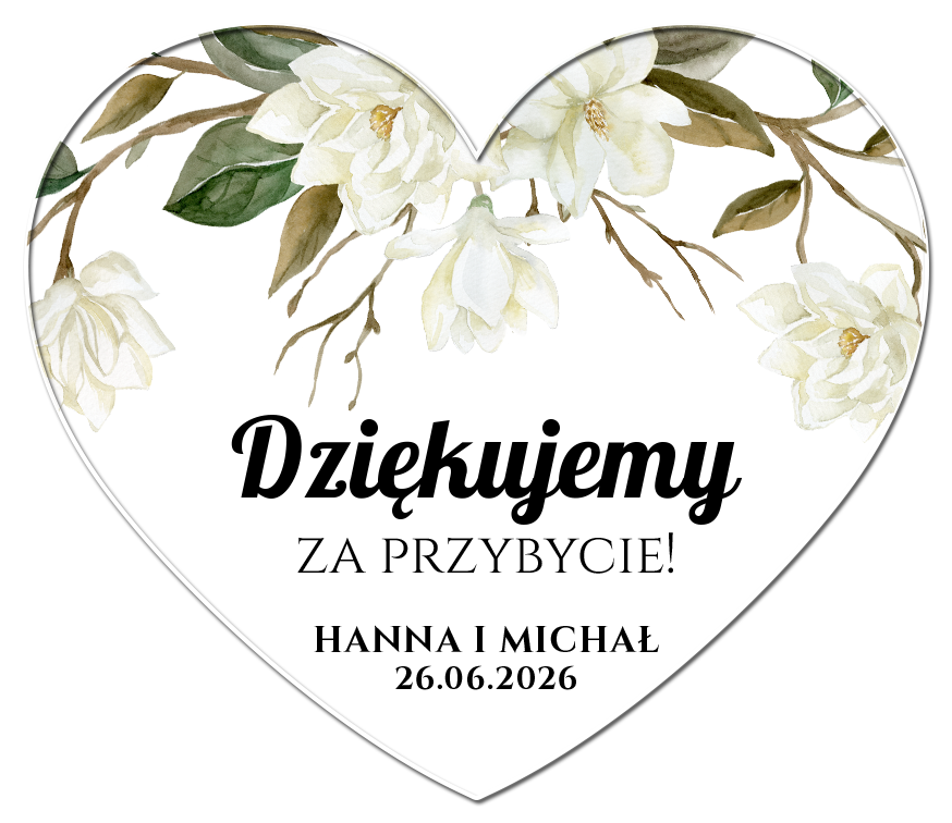 Podziękowania dla gości Irma