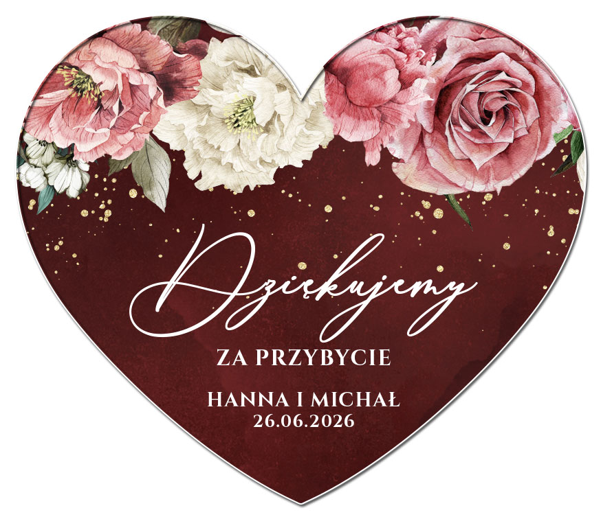 Podziękowania dla gości - Megan