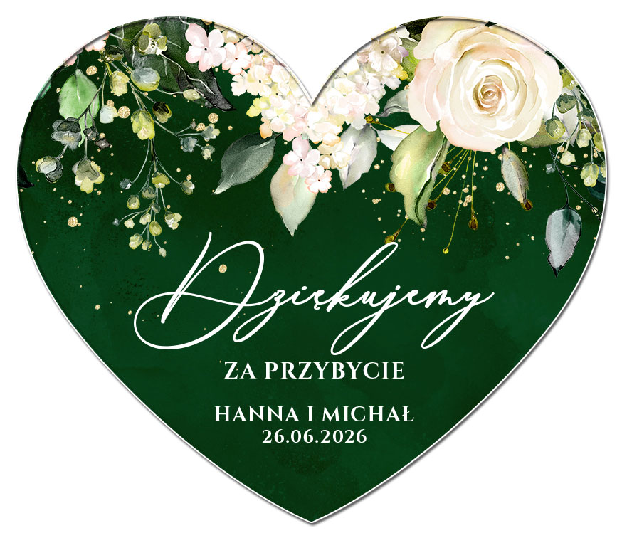 Podziękowania dla gości - Megan