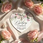 Podziękowania dla gości - Rose