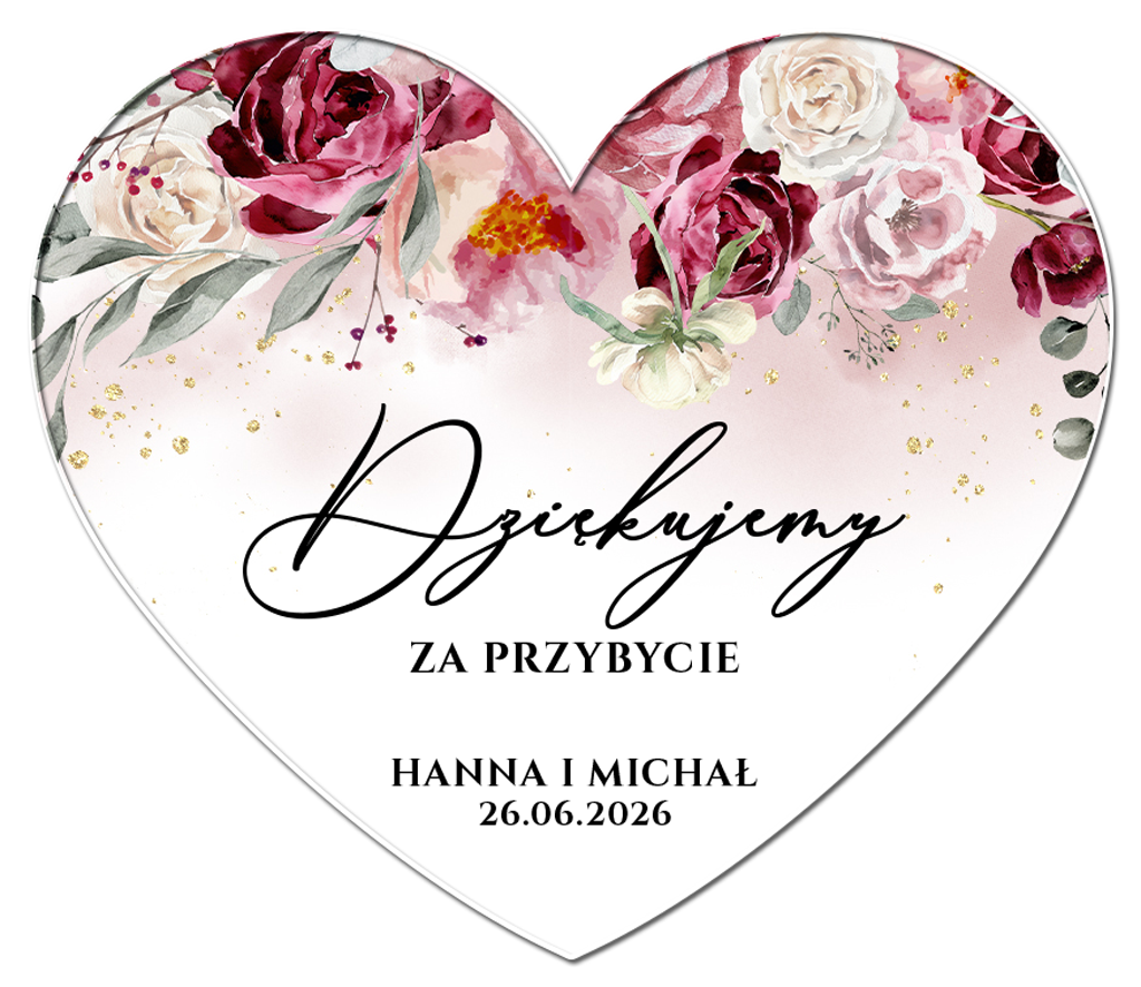 Podziękowania dla gości - Wera2