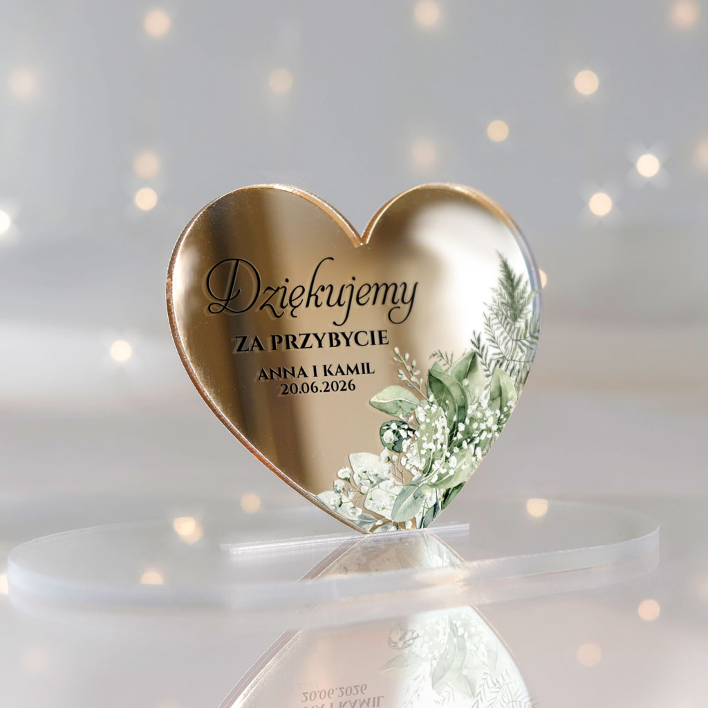 Podziękowania dla gości Gipsówka