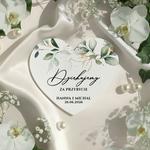 Magnesy z podziękowaniem - Eukaliptus